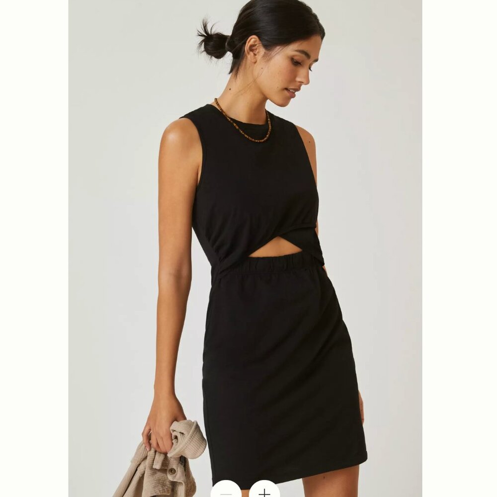 Anthropologie T.La Twisted Cutout Dress